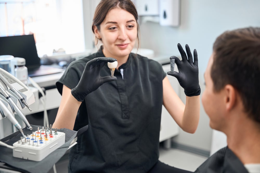 Advanced CBCT scanning technology used for implant planning